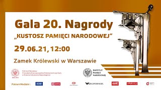 Nagroda IPN: Kustosz Pamięci Narodowej 2021. Edycja 20 – uroczystość o