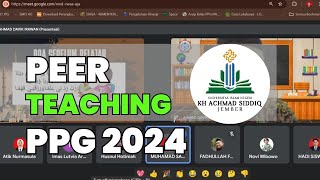 Peer Teaching PPG PAI BACH 2 tahun 2024 - UIN khas jember -PBL