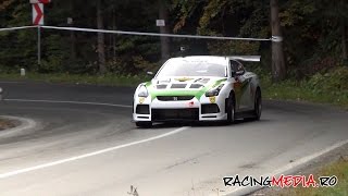 preview picture of video 'Nissan GTR HillClimb - Marco Tempestini, Rasnov 2014'