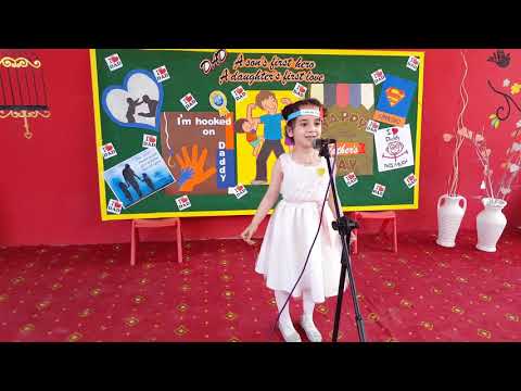 Wareesha shows her love for her father....