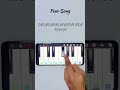 Fear Song Devara BGM Piano Song Shortsfeed Shorts Pianocover