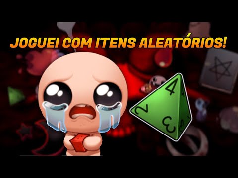 TODOS os ITENS em UMA RUN em The Binding of Isaac