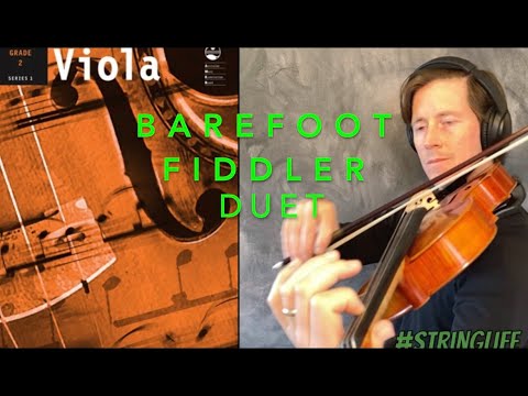 barefoot fiddler duet from 2nd grade Viola AMEB