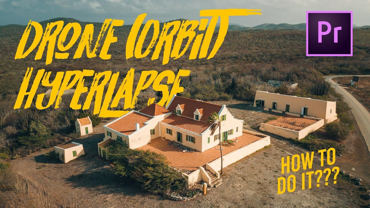 How to CREATE a DRONE (ORBIT) HYPERLAPSE!