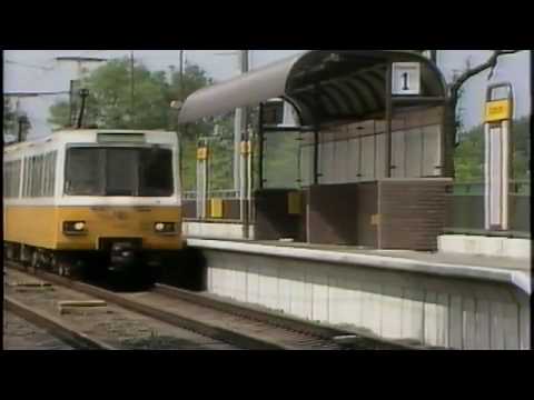 Tyne and Wear Metro 1980s Livery