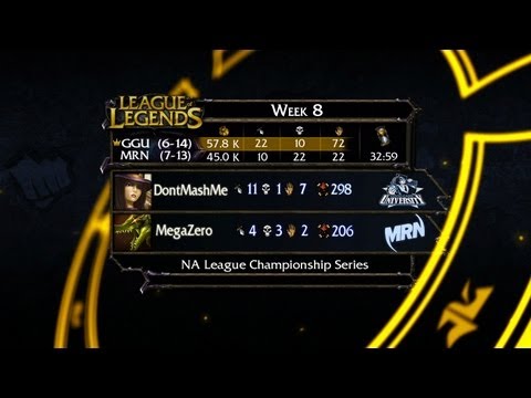 Recap: MRN vs. GGU - LCS 2013 NA Spring W8D2
