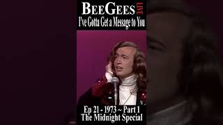Bee Gees Live “I&#39;ve Gotta Get a Message to You” 1973 Part 1