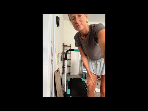 Video Thumbnail for 12 minute mile. Move and sweat with me, workout time!