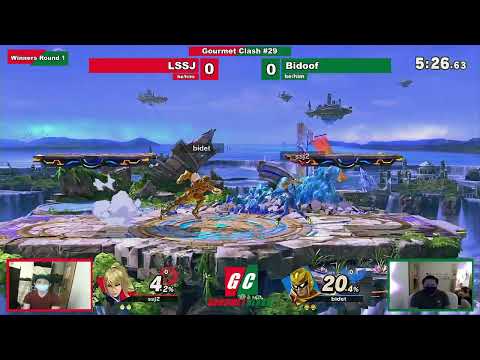 Gourmet Clash #29 - Bidoof (Falcon) vs LSSJ (Zero Suit Samus) Winners Round 1 - Ultimate Singles
