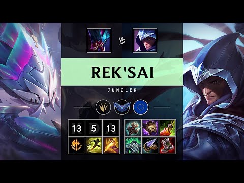 Rek'Sai Jungle vs Talon - EUW Diamond Patch 25.17
