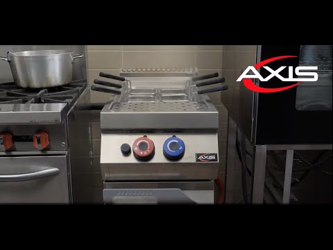 Axis AX-GPC-1 Single Tank Gas Pasta Cooker w/ 10.5 Gallon, Manual Water Fill, 50.000 BTU 2 image