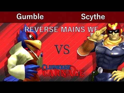 Clubhouse Carnage 2  REVERSE MAINS WF - Gumble (Falco) vs Scythe (Captain Falcon)
