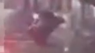 【車禍影片】四輪也能變二輪行駛