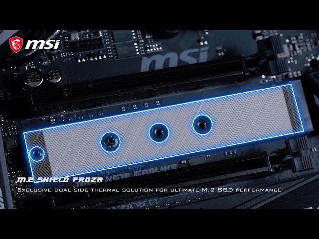 MSI Meg X570 Godlike video