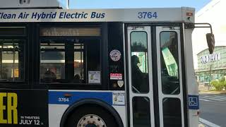 MTA: 2006 Orion 7 OG on the Q112 arriving at Jamaica Centre