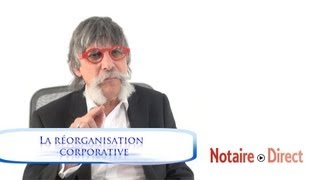 La réorganisation corporative