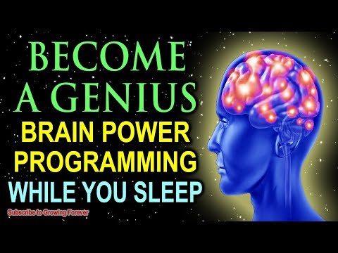 Become A GENIUS While You Sleep! Genius Mindset Affirmations For Epic Mind And Brain Power!
