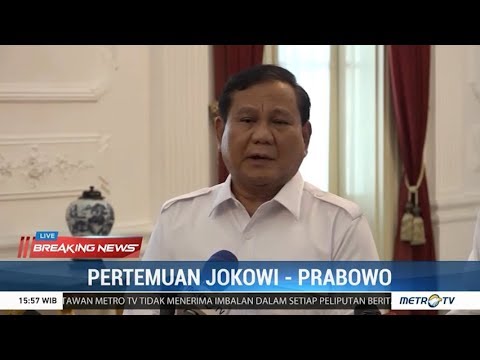 BREAKING NEWS - Pertemuan Jokowi - Prabowo