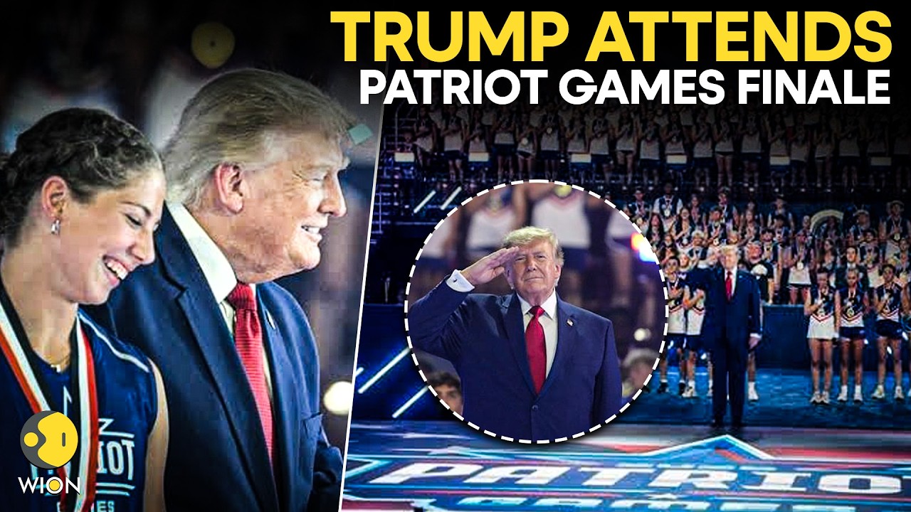 Trump LIVE: U.S. President Donald Trump attends the Patriot Games Finale | WION