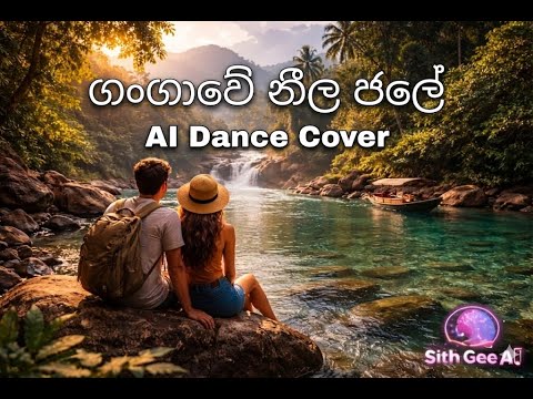 Gangawe Neela Jale ගංගාවේ නීල ජලේ - AI Dance Cover | Indo-Lanka Fusion