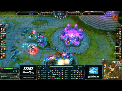 Dreamhack 2012 : CLG.eu vs MM - Scumbag Froggen ( LeagueOfLegends)