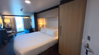 Ovation Of The Seas: Standard Balcony Cabin Tour And Review. Royal Caribbean Cruise Line. Room 12708