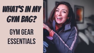 👜 MY GYM GEAR ESSENTIALS 👜 | Must have workout gear for leg day, home workout, rehab etc