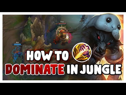 HOW TO DOMINATE IN JUNGLE AS WARWICK & CARRY EARLY GAME | TACTICS WITH ACT | Season 12