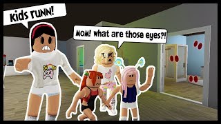 MY KIDS ARE NOT SAFE ANYMORE! WE NEED TO RUNAWAY! - Roblox