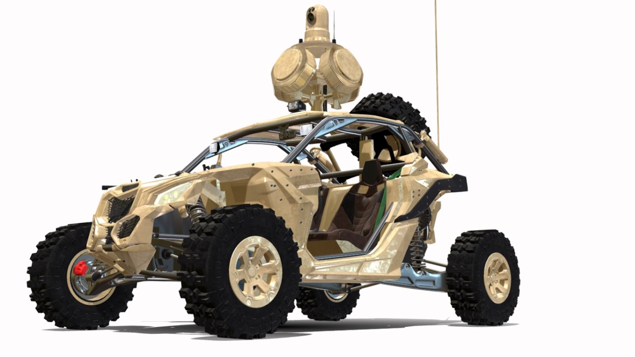 Utv 4x4 3D Model