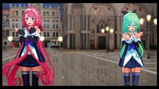 【MMD艦これ】山風＆江風『砂の惑星』【HD1080P】