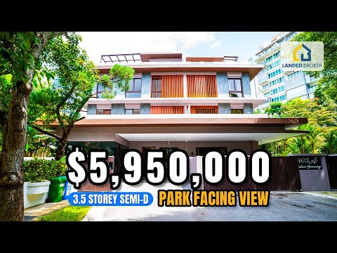 Fall in Love at First Sight | Freehold Semi D with Rooftop Views in D14 |  @LandedBroker