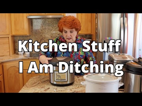 Kitchen Stuff I Am Ditching
