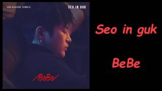 Seo in guk - BeBe (Romanization Lyrics)