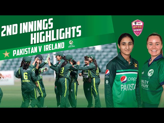 2nd Innings Highlights | Pakistan Women vs Ireland Women | 1st T20 2022 | PCB | MW2T
