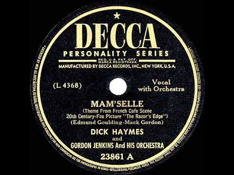 1947 HITS ARCHIVE: Mam’selle - Dick Haymes