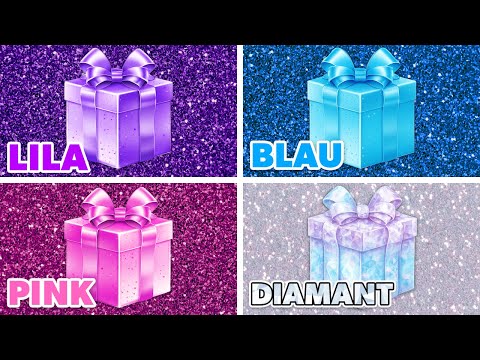 Wähle dein Geschenk...! Diamant, Blau, Pink oder Lila 💎🎀💙💜