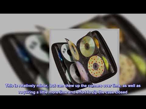 Great product -  Case Logic CDE-72 72 Capacity Heavy Duty CD Wallet (Blue)