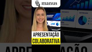 EDITE apresentações EM EQUIPE com Manus Collab