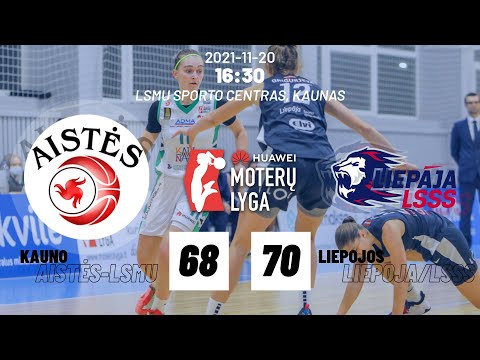 „Huawei Moterų lyga“ – Baltijos čempionatas: Kauno „Aistės-LSMU“ – Liepojos „Liepaja/LSSS“