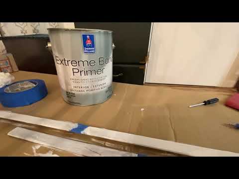 Sherwin Wiliams extreme bond primer scratch test / RV Renovation/ How to paint RV walls