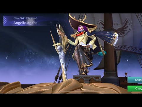 Buying Angelic Agent Skin, Lesley Legendary Skin! Spent 450💎only and got her so lucky!😍