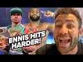 CHRIS VAN HEERDEN FOUGHT ENNIS & SPENCE; SAYS ENNIS HITS HARDER; PICKS SPENCE TO BEAT HIM & CRAWFORD