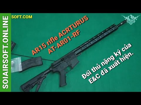 AR15 rifle ACRTURUS AT-AR01-RF Airsoft bình dân siêu ngon, súng bắn bi  - Sói Tuyết Airsoft