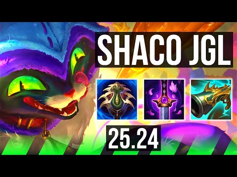 SHACO vs DIANA (JGL) | Good KDA: 22/2/8 | EUW Master | 25.24