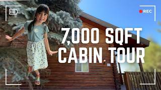 Cozy Cabin Tour 🏡✨ | Cleaning + Staying in This Rustic Getaway