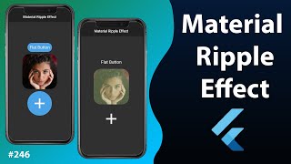 Flutter Tutorial - Material Ripple Effect In 180 Seconds | InkWell, InkResponse, InkImage