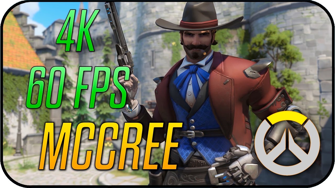 🎮 Overwatch - McCree Legendary Riverboat - Animated Desktop Wallpaper 4K 60fps 🎮