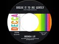 1962 HITS ARCHIVE: Break It To Me Gently - Brenda Lee - the45prof 1962 HITS ARCHIVE: Break It To Me Gently - Brenda Lee