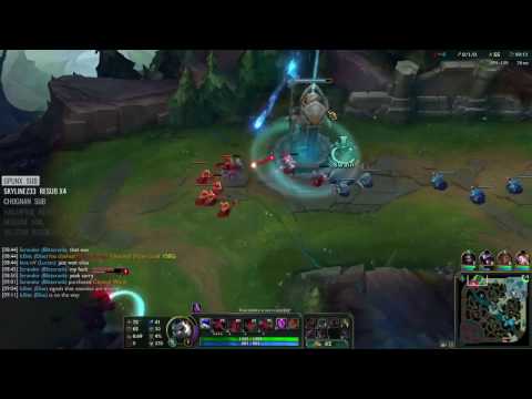 League Of Legends S7 — Quas as Swain vs Jayce Top  Ranked Gameplay
